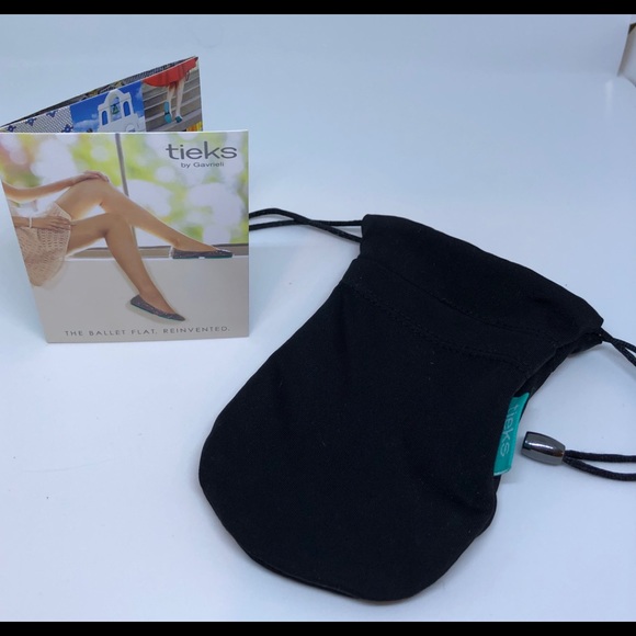 Tieks Navy leather flats - Picture 6 of 6